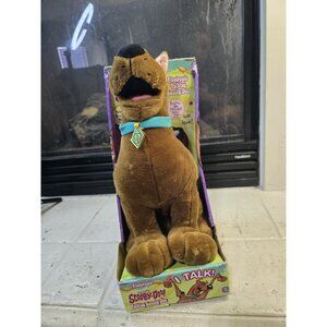 NOS Vintage Scooby Doo Talking Plush 1998 Cartoon Network Equity Toys Untested